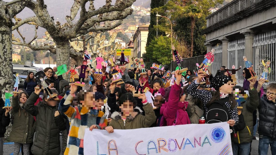 La Carovana dei Pacifici approda a Bellano 16 Febbraio 2020